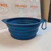 Portable Foldable Travel Water Bowl Food Dishes with Carabiner Clip for Traveling, Hiking, Walking - Image 6